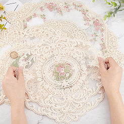 6Pcs 3 Style Polyester Embroidery Table Mats&nbsp;AJEW-GF0004-86