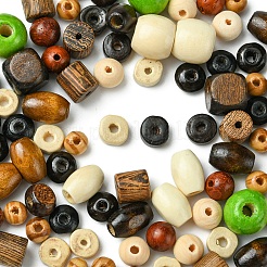 15 Styles Natural Wood Beads&nbsp;WOOD-FS0001-34