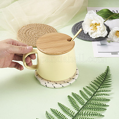 12Pcs 2 Style Cotton Thread Weave Hot Pot Holders&nbsp;AJEW-MP0001-33
