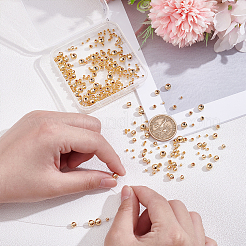 300Pcs 5 Style Brass DIY Beads&nbsp;FIND-WR0011-99