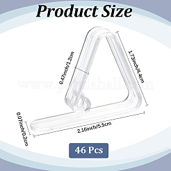 46Pcs Plastic Anti-slip Tablecloth Clips&nbsp;AJEW-CN0003-64A-02