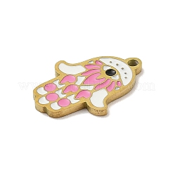 304 Stainless Steel Pendants Ion Plating(IP)&nbsp;STAS-A122-01G-03