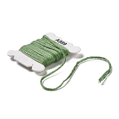 80 Cards 80 Colors 6-Ply Polyester Embroidery Floss&nbsp;OCOR-K006-C02