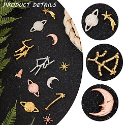 17 Style Alloy Cabochons&nbsp;MRMJ-GF0001-34