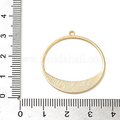 真鍮チャーム  18KGP本金メッキ  リング  30.5x28x1mm  穴：1.6mm&nbsp;KK-O100-20G-03