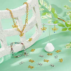 100Pcs 2 Colors Alloy Connector Charms&nbsp;FIND-FH0011-76