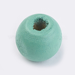 Natural Wood Beads&nbsp;X-WOOD-Q030-44