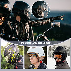 2 Bags ABS Plastic Off-road Helmet Screw&nbsp;FIND-PH0027-54
