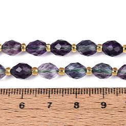 Natural Colorful Fluorite Beads Strands&nbsp;G-N342-35-8x6-11