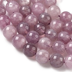 Natural Madagascar Rose Quartz Beads Strands&nbsp;G-Z115-C02-8mm