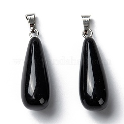 Natural Obsidian Pendants&nbsp;G-F707-08
