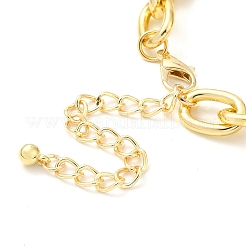 2Pcs 2 Styles Golden Aluminum Pendant Necklaces Set&nbsp;NJEW-P289-02B-G