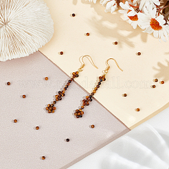 2 Strands Natural Tiger Eye Beads Strands&nbsp;G-OC0005-67