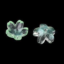 Dyed & Heated Glass Bead Caps&nbsp;GLAA-Z019-03I
