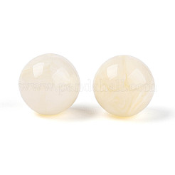Round Acrylic Imitation Gemstone Beads&nbsp;X-OACR-R029-16mm-29A