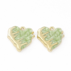 Alloy Enamel Pendants&nbsp;FIND-E026-05LG-03