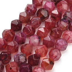 Natural Agate(Dyed & Heated) Beads Strands&nbsp;G-K425-B05-01