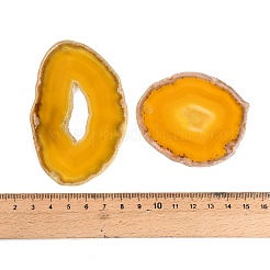 Dyed & Heated Natural Agate Slice Big Pendants&nbsp;GG-CBAAF67-02H