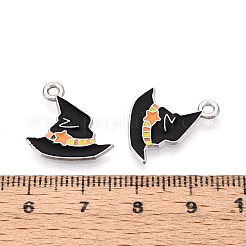 Halloween Theme Alloy Enamel Pendants&nbsp;ENAM-T022-54P-01