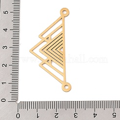 201 Stainless Steel Hollow Connector Charms&nbsp;STAS-Z109-19G