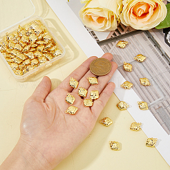 100Pcs Brass Charms&nbsp;KK-DC0003-58