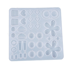 DIY Dangle Earring Accessories Silicone Molds&nbsp;X-DIY-K017-06