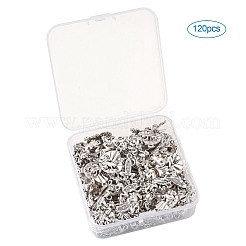 Tibetan Style Alloy Frog Shape Pendants & Rhinestone Settings&nbsp;TIBEP-TA0002-34AS-RS