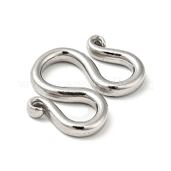 Non-Tarnish 304 Stainless Steel Clasps&nbsp;LS-STAS-C056-14P