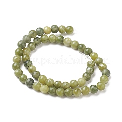 Natural Chinese Southern Jade Beads Strands&nbsp;G-K287-20-8mm
