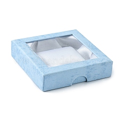 厚紙のブレスレットボックス  ブレスレット＆バングル  正方形  ミックスカラー  9x9x2cm&nbsp;CBOX-D004-1