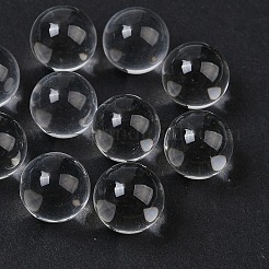 透明ガラスビーズ  ラウンド  穴がない  透明  12mm&nbsp;GLAA-U007-01D