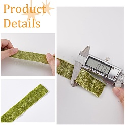 Sparkle Polyester Ribbon&nbsp;OCOR-WH0082-158A-02