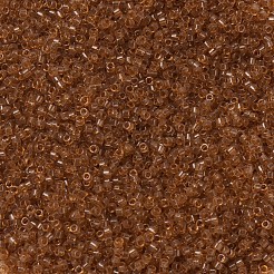 MIYUKIデリカビーズ  シリンダー  日本製シードビーズ  11/0  （db1101)透明マリーゴールド  1.3x1.6mm  穴：0.8mm  約2000PCS /ボトル  10 G /ボトル&nbsp;SEED-JP0008-DB1101