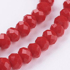 Imitation Jade Glass Bead Strands&nbsp;GLAA-F001-10x8mm-18