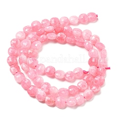 Natural Dyed White Jade Beads Strands&nbsp;G-C179-A6mm-02