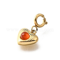 Heart 304 Stainless Steel Pendant Decorations&nbsp;STAS-H202-29G