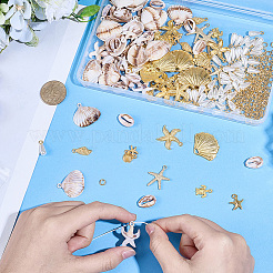 DIY Ocean Necklaces/Bracelets Making Kits&nbsp;DIY-SP0006-30