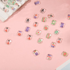 100Pcs Resin Cabochons&nbsp;MRMJ-CA0001-58
