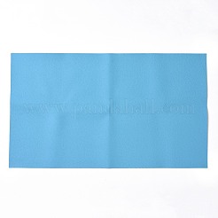 イミテーションレザー  服飾材料  ディープスカイブルー  34x20x0.08cm&nbsp;DIY-WH0060-01I