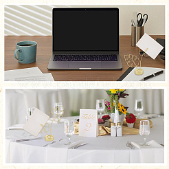 201 Stainless Steel Name Card Holder&nbsp;AJEW-WH20060-67G