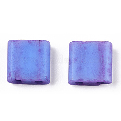 2-Hole Opaque Glass Seed Beads&nbsp;SEED-N006-002-A01