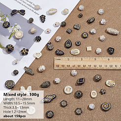 100G Opaque Resin Beads&nbsp;RESI-HY0001-35
