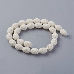 Natural Lava Rock Beads Strands&nbsp;G-F671-03B-01