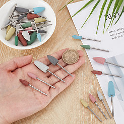 28Pcs Multifunctional Silicone & Alloy Polishing Bits&nbsp;TOOL-WH0052-65