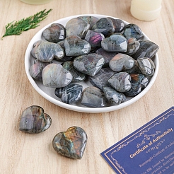 Natural Labradorite Palm Stones&nbsp;PW-WG69FB4-01