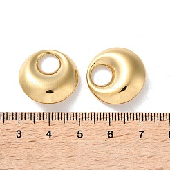 304ステンレスペンダント  ラウンドリングチャーム  14KGP本金メッキ  20x6.5mm  内径：7mm&nbsp;STAS-L022-145G-01