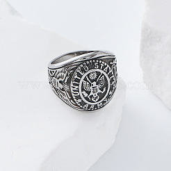 304 Stainless Steel US Military Army Finger Rings for Men&nbsp;YQ5798-3