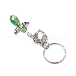 Glass & Alloy Keychain&nbsp;KEYC-JKC01150