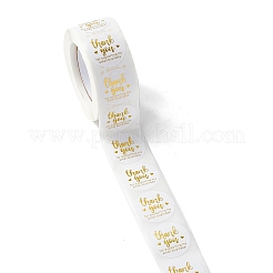 サンキューステッカーロール  フラットラウンドい紙のギフトタグステッカー  粘着ラベルステッカー  ハート柄  2.8cm  約28 mm幅  ステッカー：25x0.1mm  500PCS /ロールについて&nbsp;X-DIY-O021-08A