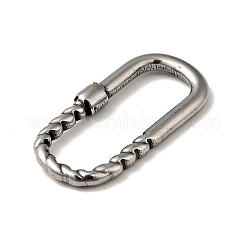 Tibetan Style 304 Stainless Steel Linking Rings&nbsp;STAS-G278-14AS